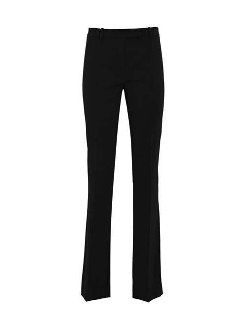 Pantaloni slim in crêpe stretch Nero Patrizia Pepe | 8P0781 A6F5K103